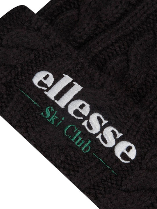 Ski Club Sanga Pom Pom Beanie Beanie Knitted in Black color