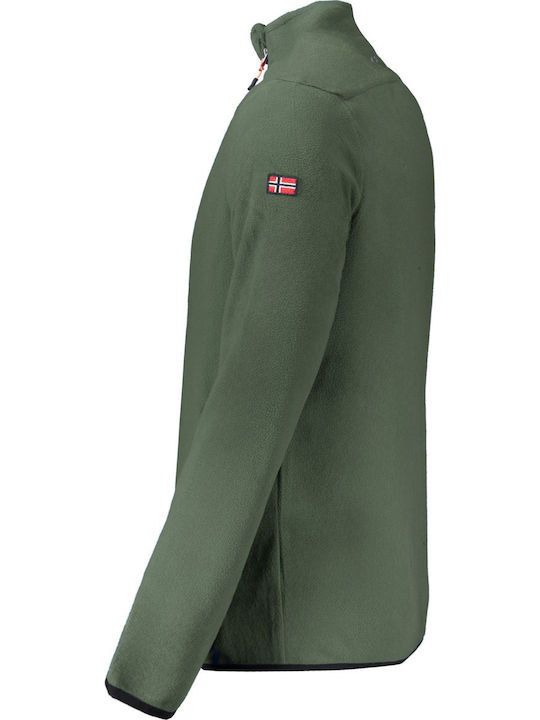 Ανδρική Ζακέτα Fleece Green