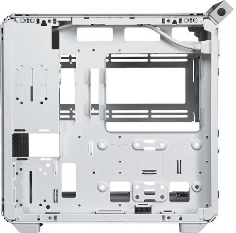 CoolerMaster Qube 500 Flatpack Gaming Midi Tower Computer Case with Side Window White