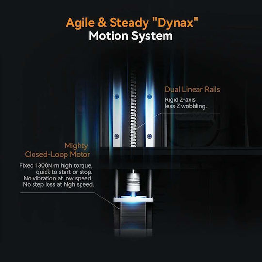 Creality3D Halot-Mage S Standalone 3D Printer with Ethernet / USB / Wi-Fi Connection