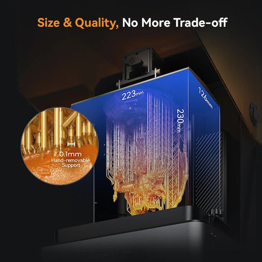 Creality3D Halot-Mage S Standalone 3D Printer with Ethernet / USB / Wi-Fi Connection