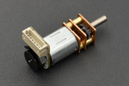 Pimoroni Metal Gearmotor with Encoder Κινητήρας DC 6V 1050rpm