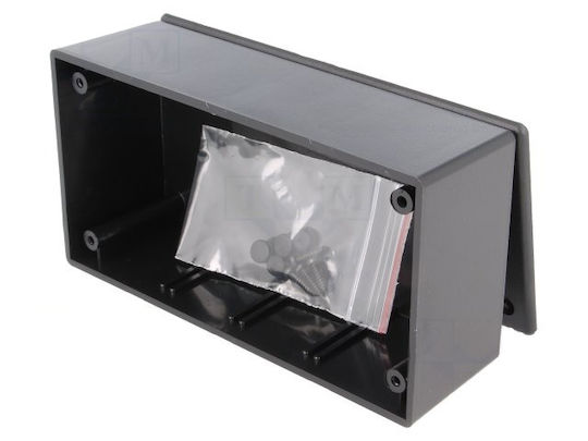 Gainta Plastic Construction Box 130x68x44mm Black (G1022B)