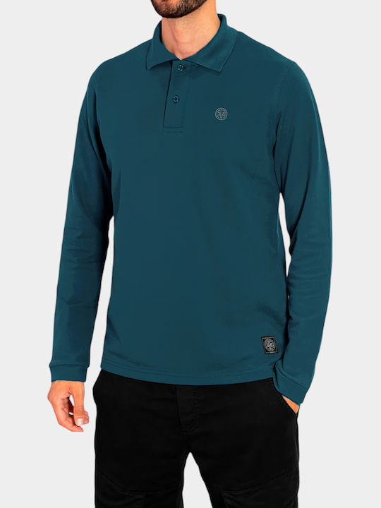 3Guys Polo Blouse Petrol Blue