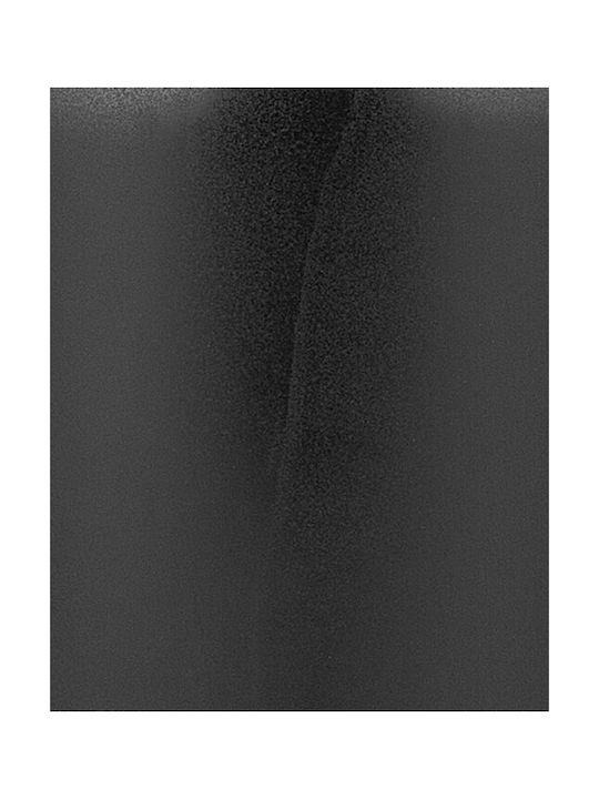 Beliani Διακοσμητικό Βάζο Glas Schwarz 17cm 1Stück