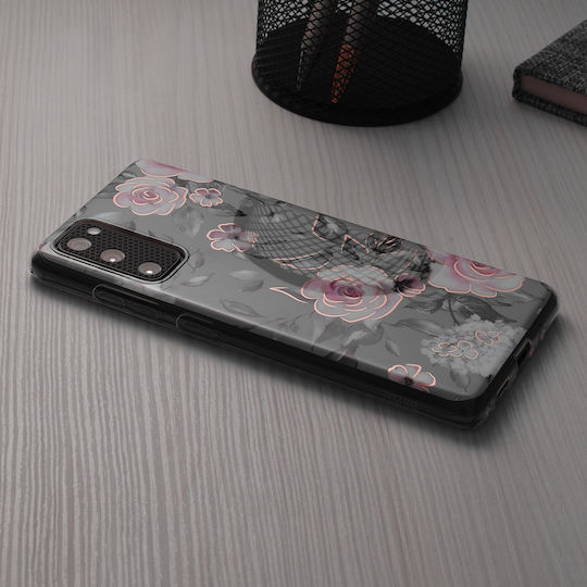 Techsuit Marble Задна корица Силикон Сив (Honor Magic6 Lite)
