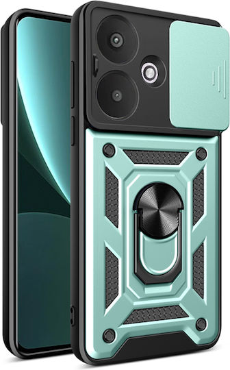 Techsuit Camshield Back Cover Πλαστικό / Σιλικόνης Πράσινο (Xiaomi Redmi 13C 5G - Techsuit CamShield Series - Green)