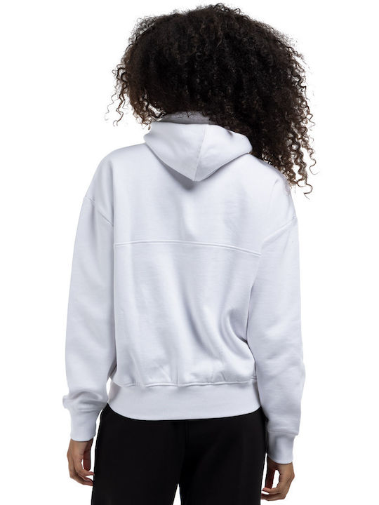 District75 Women's Hooded Sweatshirt WHITE