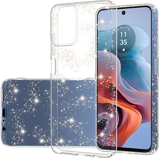 Techsuit Sparkleskin серия за Motorola Moto G34 прозрачен
