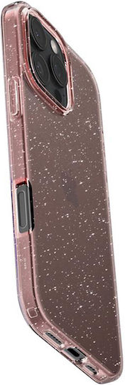 Spigen Liquid Crystal Glitter Back Cover Σιλικόνης Ροζ (iPhone 16 Pro)