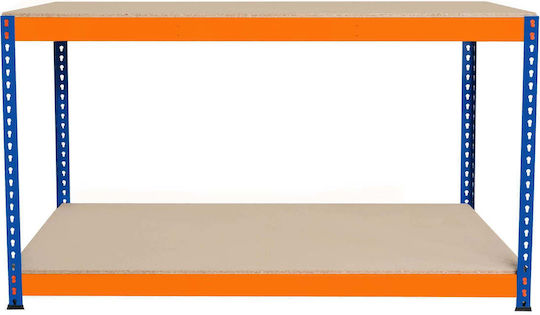 Banc de lucru S-rax cu 2 niveluri 150cm X 60cm X 90cm