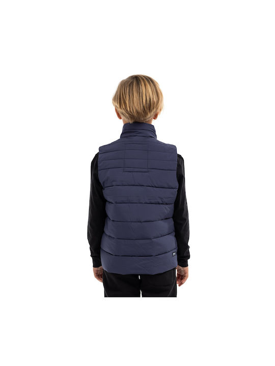 District75 Kinderjacke Ärmellos Blue