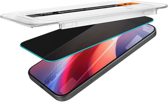 Spigen GLAS.tR EZ Fit Privacy Tempered Glass 2buc (iPhone 17 / 17 Pro / 16 Pro)