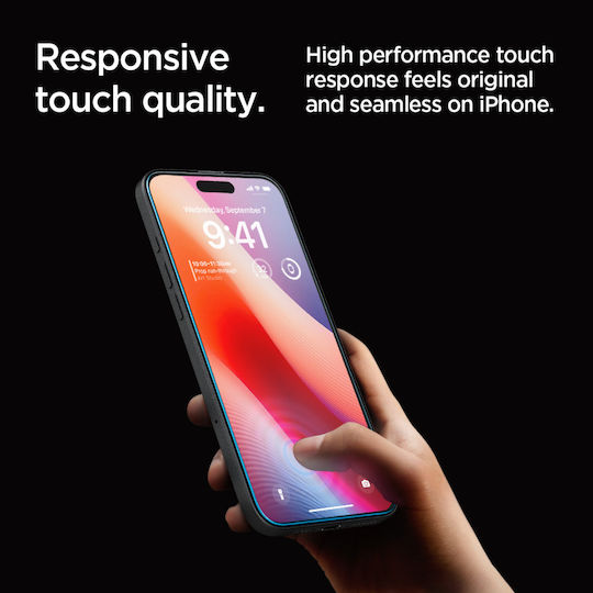 GLAS.tR EZ Fit Sensor Protected Tempered Glass 2τμχ (iPhone 17 Pro Max / iPhone 16 Pro Max) AGL07907