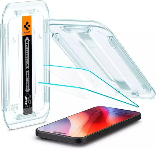 GLAS.tR EZ Fit Sensor Protected Tempered Glass 2τμχ (iPhone 17 Pro Max / iPhone 16 Pro Max) AGL07907