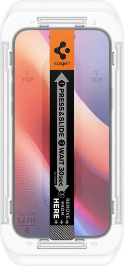 Spigen GLAS.tR EZ Fit Privacy Tempered Glass 2buc (iPhone 17 / 17 Pro / 16 Pro)