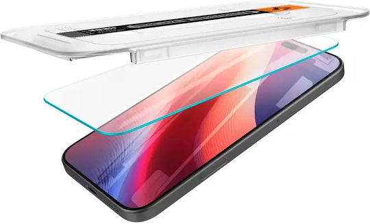 Spigen GLAS.tR EZ FIT Закалено Стъкло 2 Бройки iPhone 17 / 17 Pro / 16 Pro