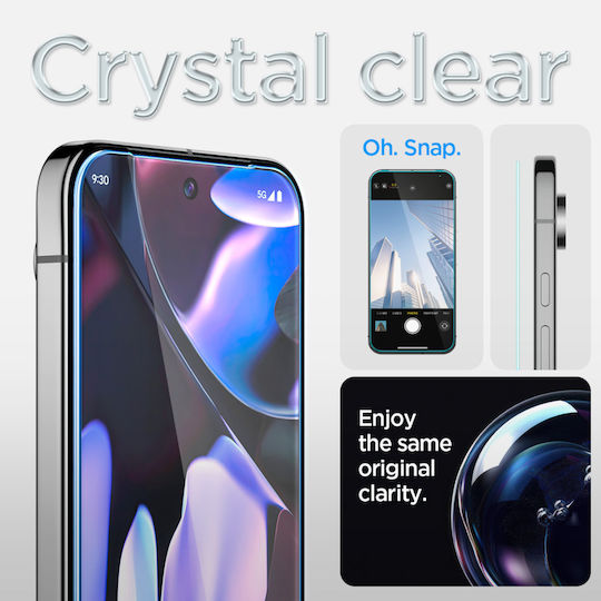 Spigen tR EZ Fit Tempered Glass 2pcs (Google Pixel 9 / 9 Pro / 10 / 10 Pro)