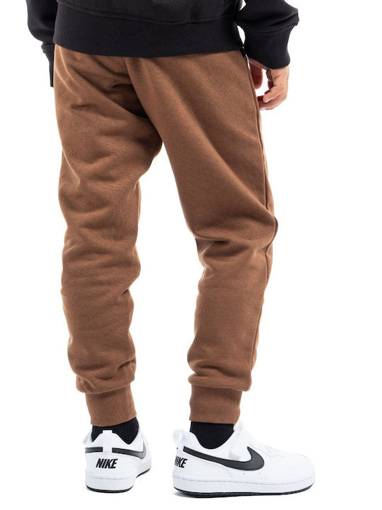 District75 Kids Sweatpants coffee