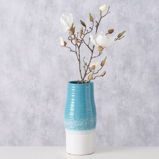 MSA Decorative Vase White 14x14x31cm