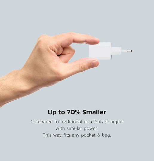 Xtorm Φορτιστής Χωρίς Καλώδιο GaN 35W Quick Charge 3.0 Λευκός (XEC035)