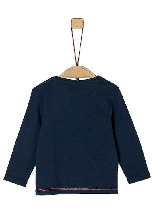 s.Oliver Children's Blouse Long Sleeve dark blue