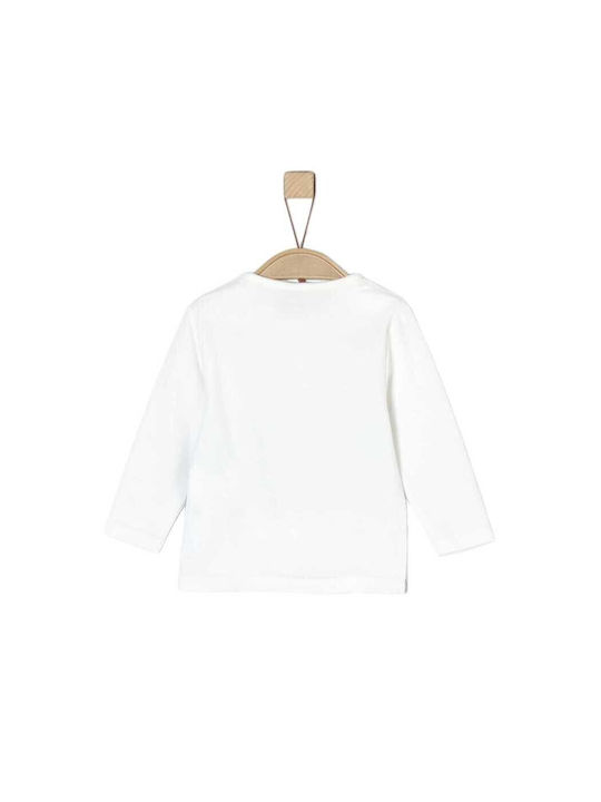 s.Oliver Children's Blouse Long Sleeve White