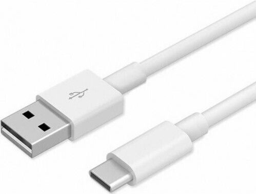 Huawei USB 2.0 Cable USB-C male - USB-A 10W Λευκό 1m 04071773