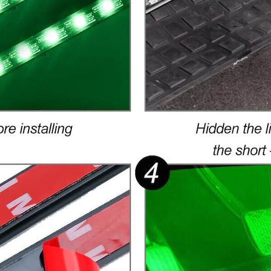 Λάμπα Αυτοκινήτου RGB T10 LED Θερμό Λευκό