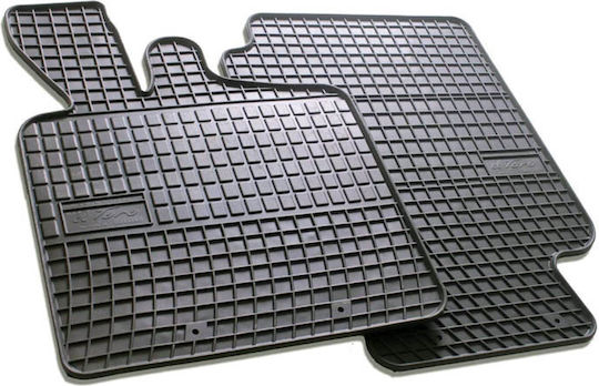 Frogum Front Mats 2pcs for Smart ForTwo 1998-2007 Black
