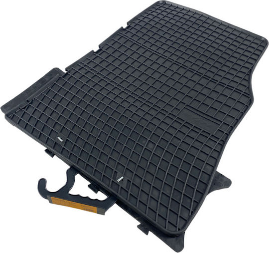 Frogum Σετ Μπροστινά και Πίσω Πατάκια 3τμχ για Peugeot Boxer Fiat Ducato Citroen Jumper 1994-2006 Μαύρα