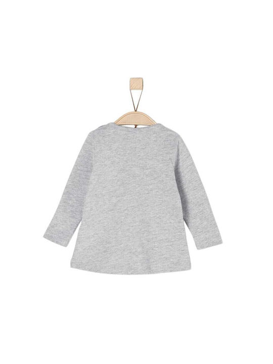 s.Oliver Children's Blouse Long Sleeve grey