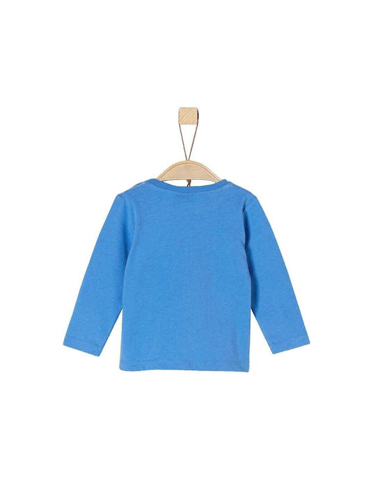 s.Oliver Children's Blouse Long Sleeve Blue