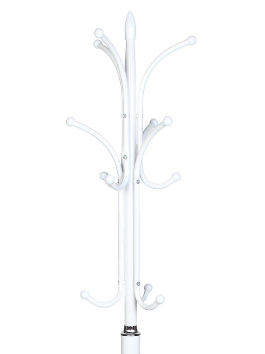 Keskor Καλόγερος Μεταλλικός Λευκός 177cm