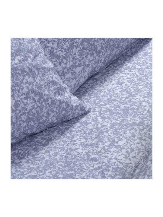 Beauty Home Blueberry Αrt 12070 Coverlet Queen Size from Percale Embrime 230x250cm