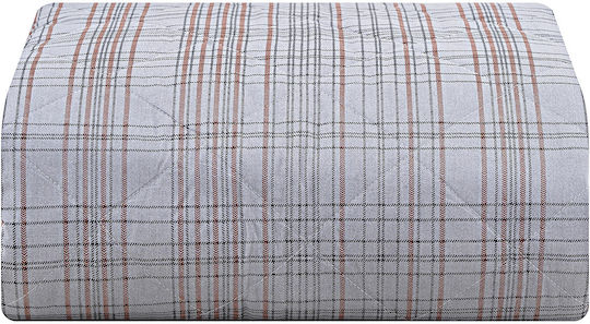 Beauty Home Margarita Αrt 12074 Coverlet Single from Percale Embrime 160x240cm