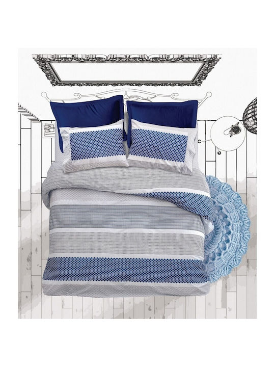 Makis Tselios Home Boho Set Coverlet Single Cotton Boho 160x240cm 2pcs