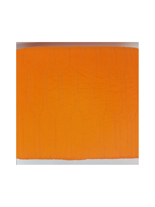 Guy Laroche Zalla Покривало Единично Микрофибър Orange 170x250см