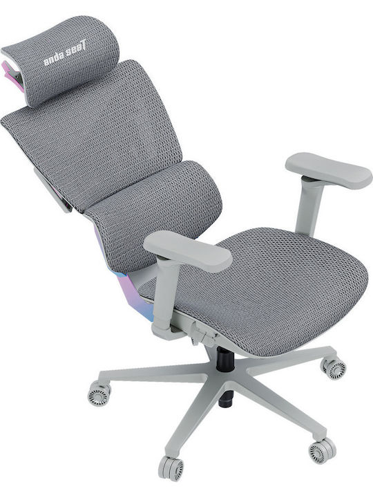 Anda Seat X-AIR PRO XL Καρέκλα Gaming με Ρυθμιζόμενα Μπράτσα Grey Twilight