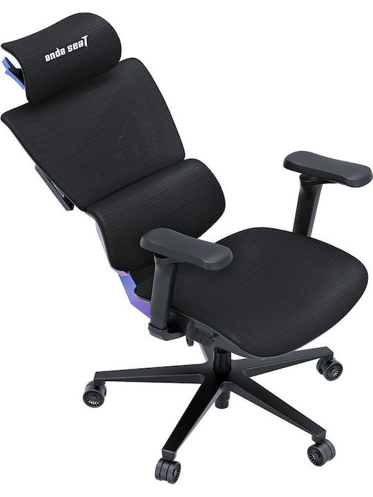 Anda Seat X-AIR PRO XL Καρέκλα Gaming με Ρυθμιζόμενα Μπράτσα Black Celeste