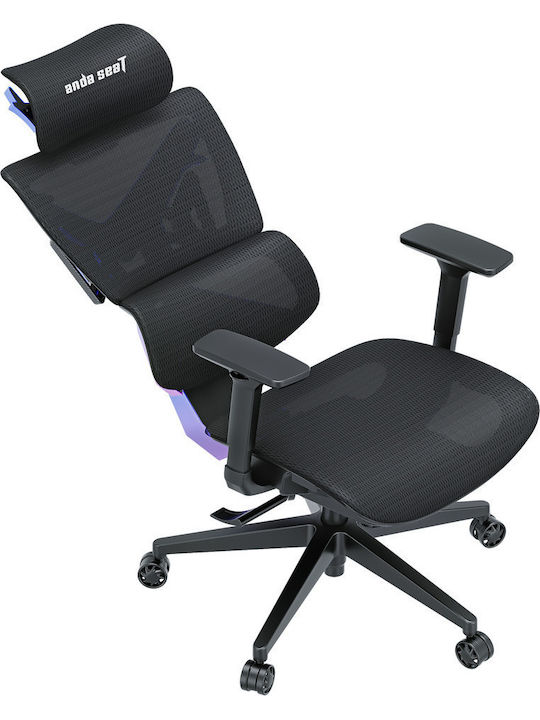 Anda Seat X-AIR Mega XL Gaming Stuhl mit verstellbaren Armlehnen Black Celeste