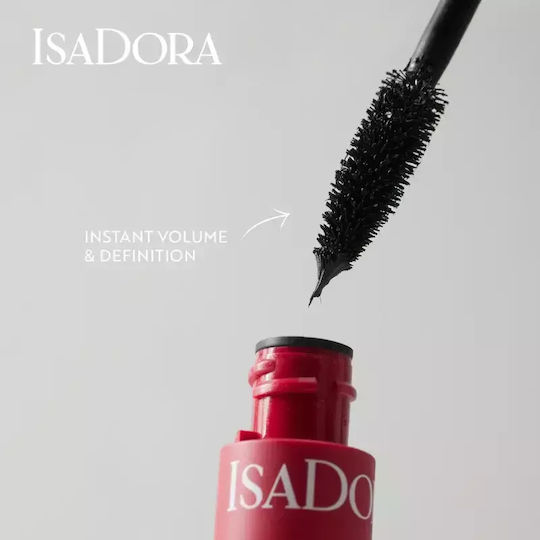 Isadora Build Up Mascara Extra Volume Mascara pentru Volum Maxim Nuanța 02 Dark Brown Volum 10 ml
