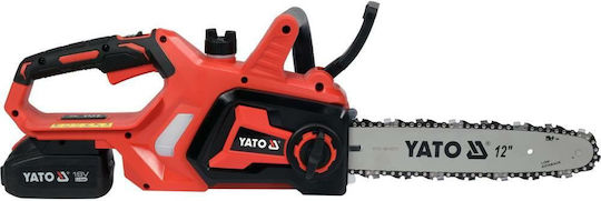 Yato Motoferăstrău cu Baterie 1x4Ah 18V 3.3kg cu Lamă 30cm