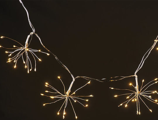 300 LED Lights 5.2m Warm White Fireworks Type