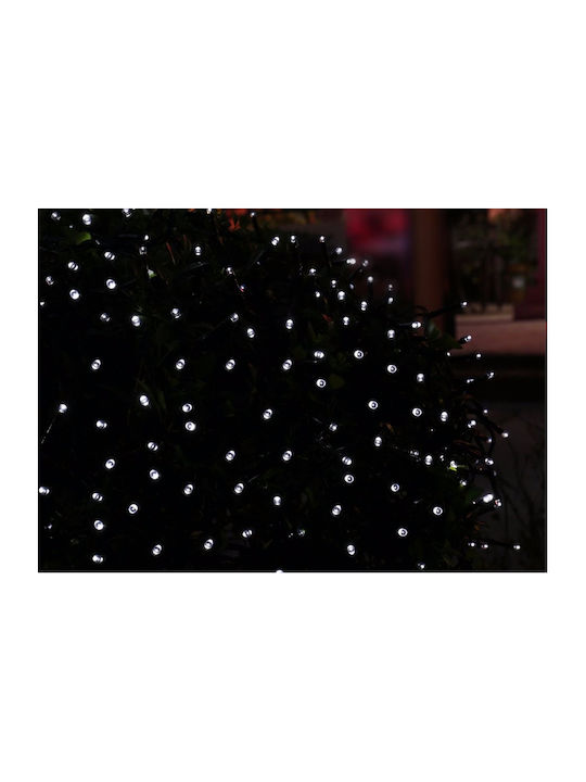 200 Lights LED 20m. Warm White Solar in String 1pcs