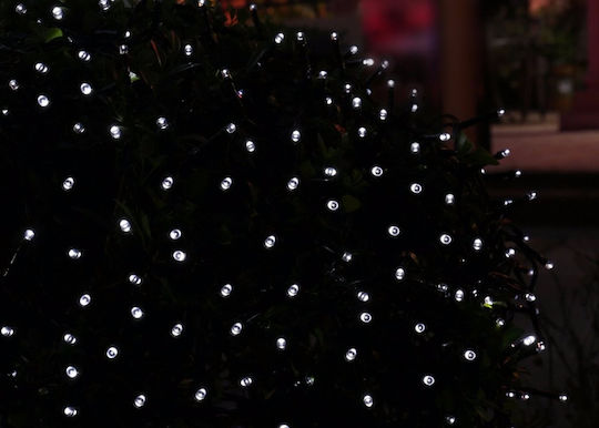200 Λαμπάκια LED 20μ. Θερμό Λευκό Ηλιακά σε Σειρά