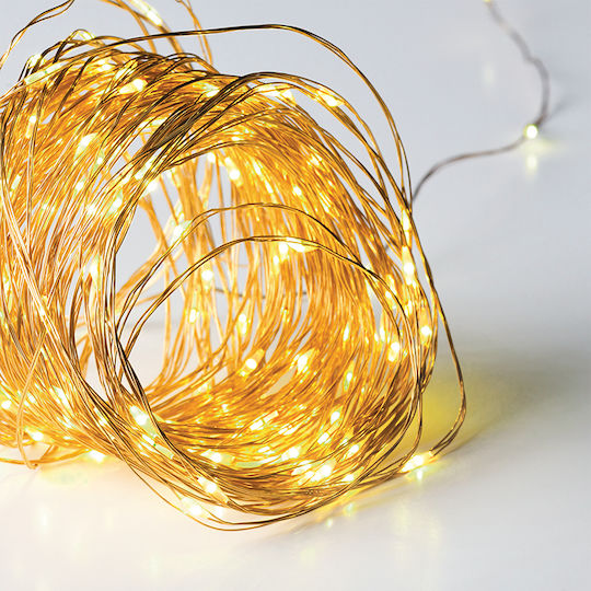 200 Lichter LED 23m. Warmes Weiß in Zeichenfolge 1Stück