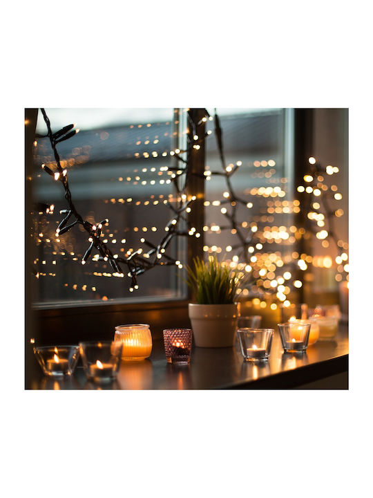 40 Lights LED 5m. Warm White in String 1pcs