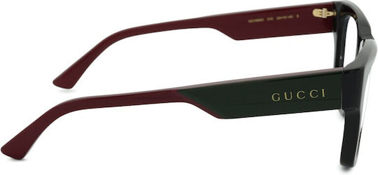 Gucci Femei Plastic Rame Ochelari Negru GG1669O 010