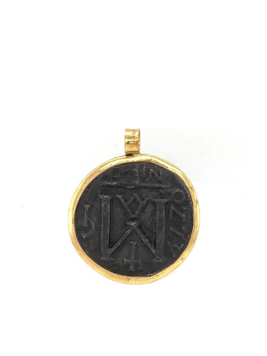 Drandakis Charm Talisman From 9 K Gold Drandakis Charm Talisman From 9 K Gold